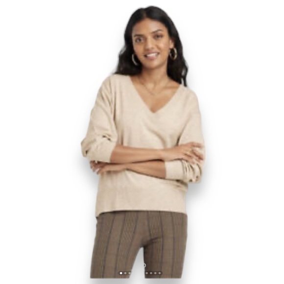 a new day Sweaters A New Day Womens Fine Gauge V Neck Lightweight